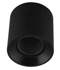 DOWNLIGHT SURF ROUND GU10 96X100MM MATT BLACK-GTL117/04