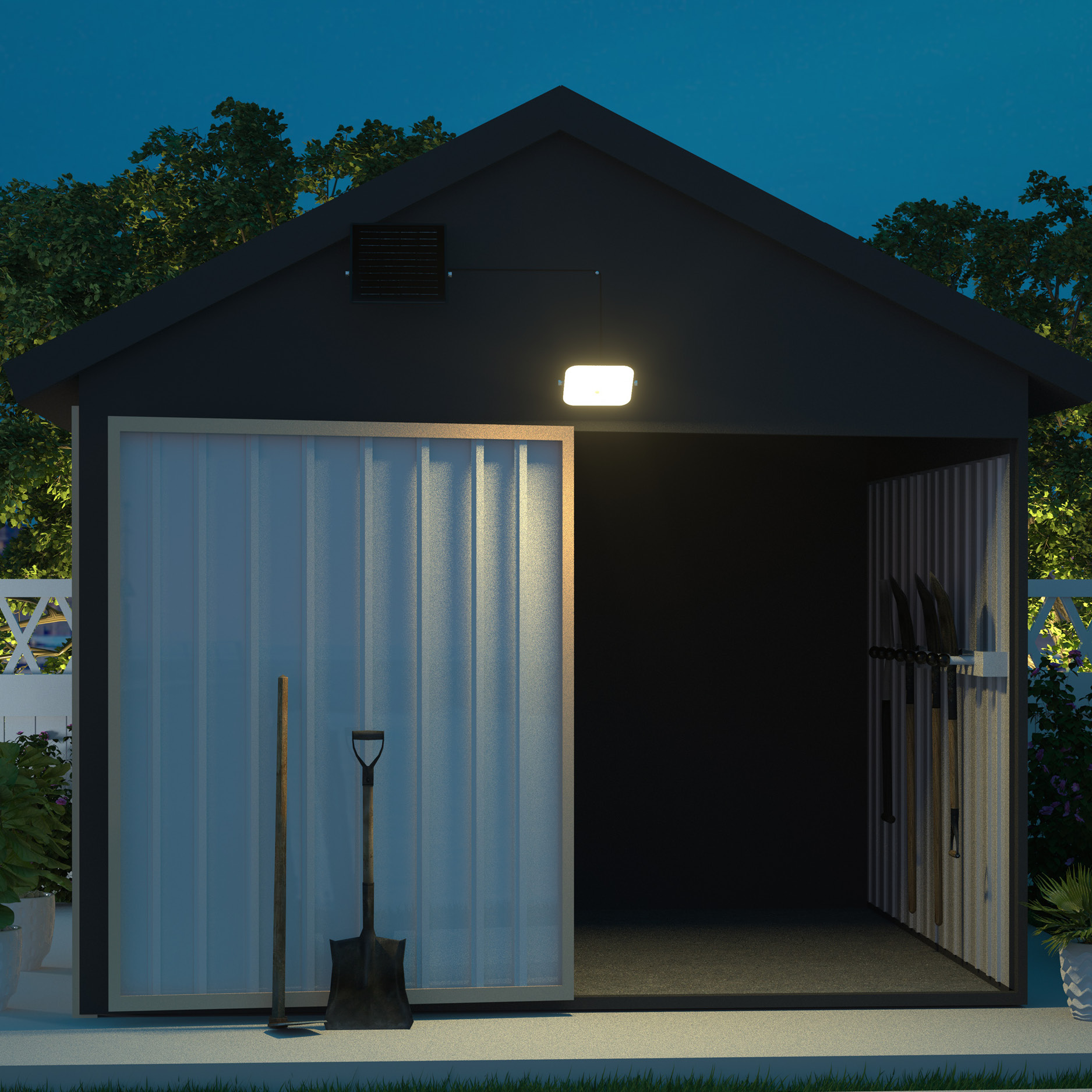 SOLAR LED FLoodlight - SLT316