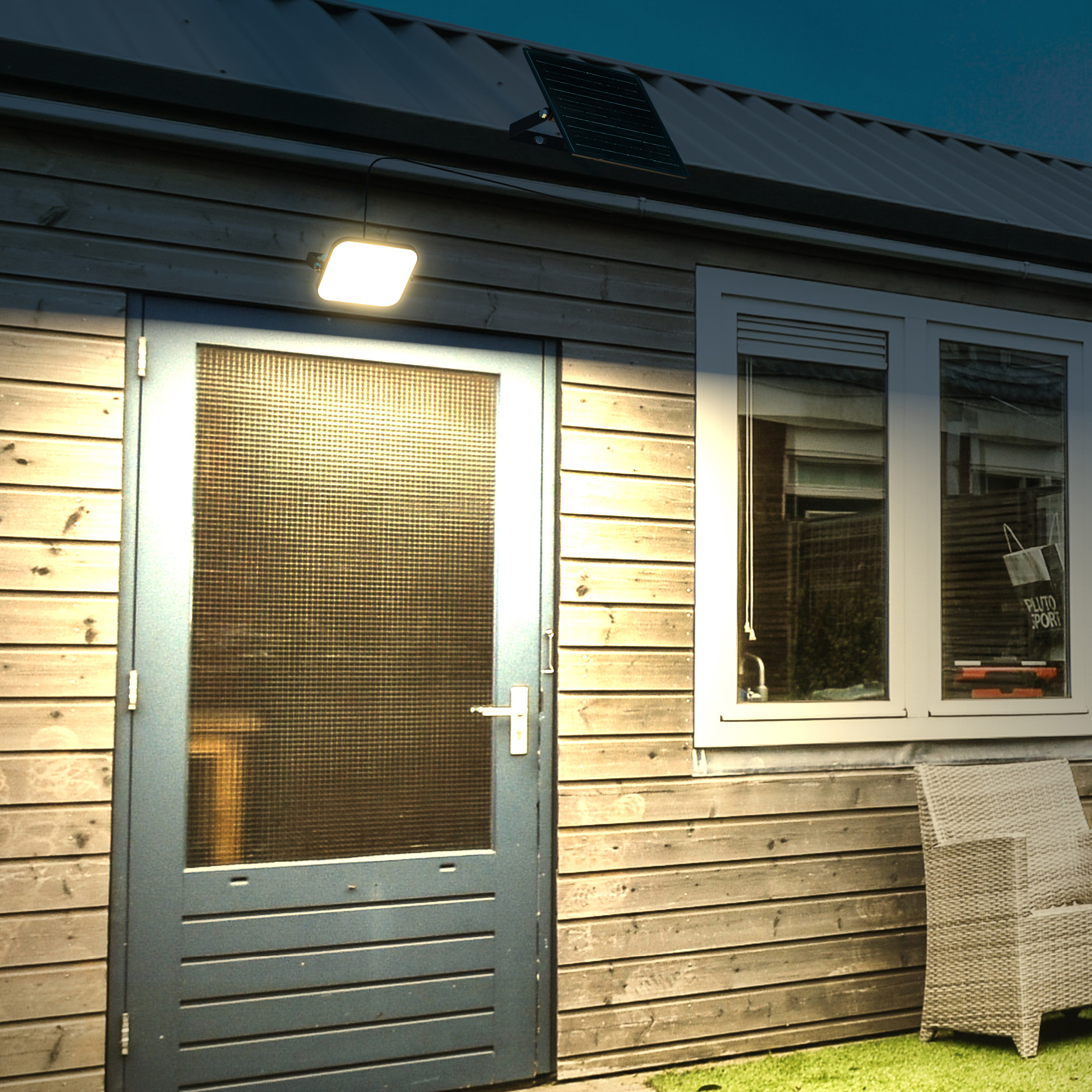 SOLAR LED FLoodlight - SLT316