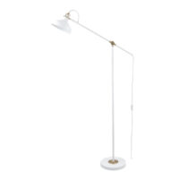 Floor lamp, Brass & MAtt White, NAH2008/25
