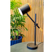 TABLE LAMP - SAND BLACK & WOOD - NAH3000/04 - Image 2