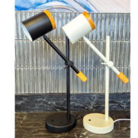 TABLE LAMP - MATT WHITE & WOOD - NAH3000/25 - Image 3