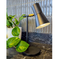 TABLE LAMP - MATT BLACK & BRASS - NAH3001/04 - Image 2