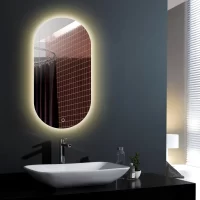 WALL FTTG MIRROR LED 500X700 TOUCH SWITCH IP44 3000-6000K WZL1002