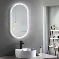 WALL FTTG MIRROR LED 500X700 TOUCH SWITCH IP44 3000-6000K WZL1005