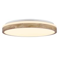 LED CEILING FITTING BRODSKY - 48W 3CCT WOOD - ASG134/3CCT
