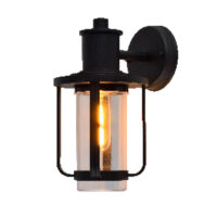 WALL LANTERN, 40W E27 MATT BLACK - GTL352