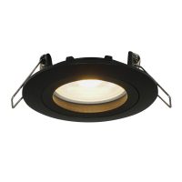 TILT ROUND DOWNLIGHT - SAND BLACK - DL132/04