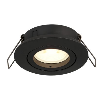 TILT ROUND DOWNLIGHT – SAND BLACK – DL133/04