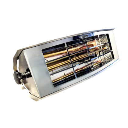 WALL HEATER CARIBBEAN RAY – 1000W STAINLESS STEEL – TEC009