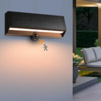 SOLAR LED WALL LIGHT - 6.3W 3000K - LGW1201/04/3000K - Image 2