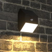 SOLAR DICE LED WALL LIGHT - 2.5W, 300LM, IP65, BLACK - SLT210/04 - Image 10