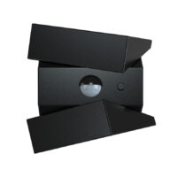 SOLAR DICE LED WALL LIGHT - 2.5W, 300LM, IP65, BLACK - SLT210/04 - Image 2
