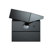 SOLAR DICE LED WALL LIGHT - 2.5W, 300LM, IP65, BLACK - SLT210/04 - Image 3