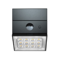 SOLAR DICE LED WALL LIGHT - 2.5W, 300LM, IP65, BLACK - SLT210/04 - Image 5