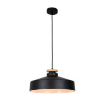 PENDANT FITTING, E27, 400MM, SAND BLACK - KAV421/04