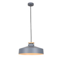 PENDANT FITTING, E27, 400MM, SAND GREY - KAV421/14