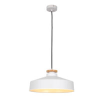 PENDANT FITTING, E27, 400MM, SAND WHITE - KAV421/25