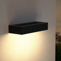 Solar Wall Light Black -SLT209/04