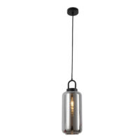 PENDANT FITTING, E27, 150MM, SATIN BLACK - KAV424
