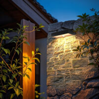 Solar Wall Light Black -SLT209/04