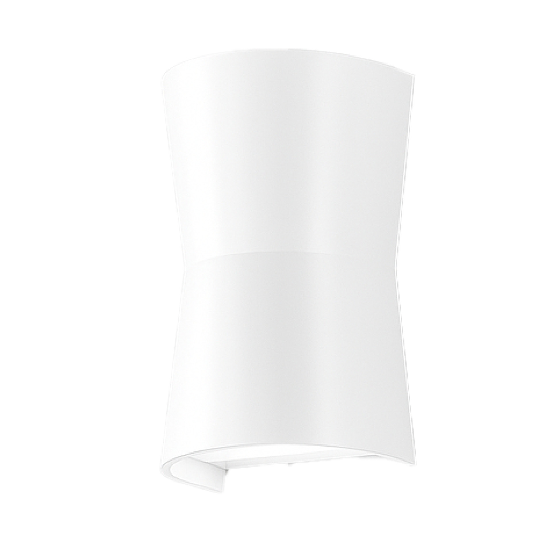 WALL LIGHT ROUND, 2X7W GU10 IP65, WHITE - LGW1952/25