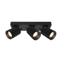 SPOTLIGHT, 3X10W GU10, IP54, ALUMINUIM,  BLACK - MTI232/04