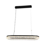 PENDANT FITTING LED 36W 900X300X1500 BLACK 3CCT DIM - KAV919/L900