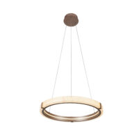 PENDANT FITTING LED 30W 600X1500MM CHAMPAGNE GOLD 3CCT DIM - KAV920/1P