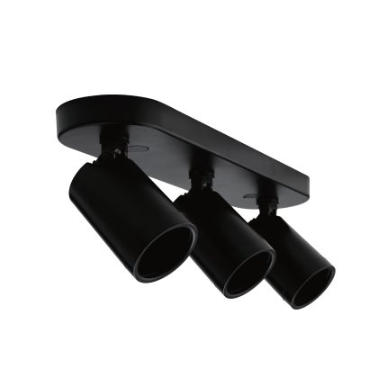 SPOTLIGHT 3X50W GU10 BAR POLYCARB BLACK – GTL773/04
