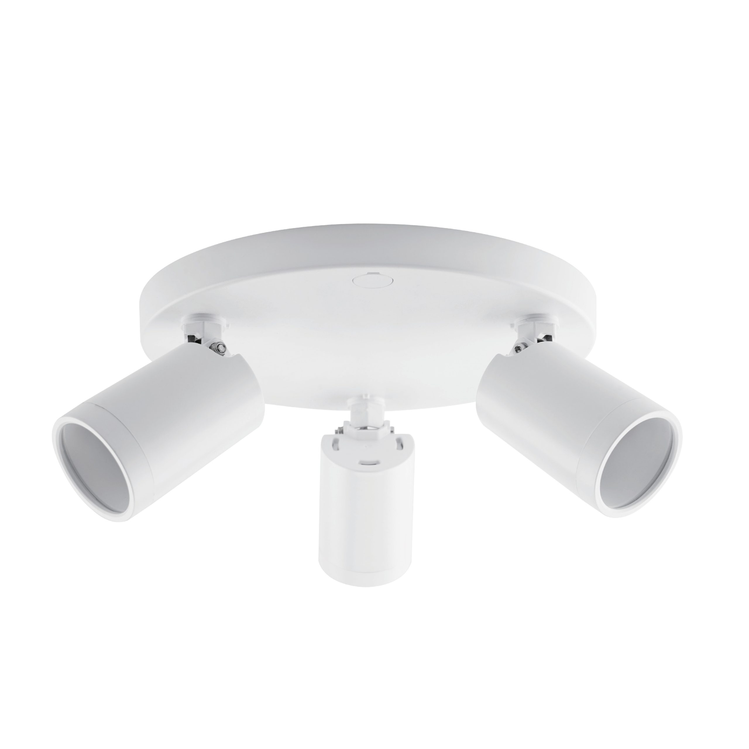 SPOTLIGHT 3X50W GU10 ROUND POLYCARB WHITE - GTL777/25