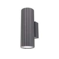 WALL FITINTG 2X25W GU10 98X70X200 BLACK - GTL621/04
