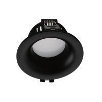 DOWNLIGHT ROUND GU10 86X40MM IP65 PC BLACK - GTL119/04