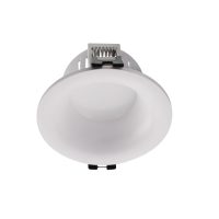 DOWNLIGHT ROUND GU10 86X40MM IP65 PC WHITE - GTL119/25