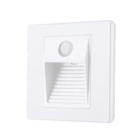 FOOTLIGHT LED, 1W 4000K IP20 W/SENSOR PC WHITE - GTL671/25