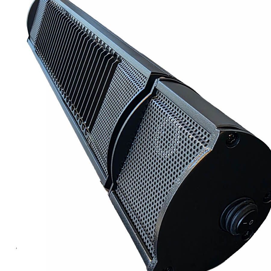 Infrared Wall Heater - 1800W Low Glare W/Remote IP65 - TEC010 | Technilamp Nova Ray