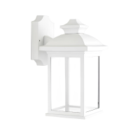 WALL FITTING 60W E27 IP44 WHITE - LGW748/25